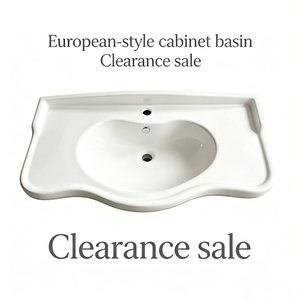 Vasque <span class=keywords><strong>de</strong></span> <span class=keywords><strong>salle</strong></span> <span class=keywords><strong>de</strong></span> <span class=keywords><strong>bain</strong></span> en céramique blanche <span class=keywords><strong>de</strong></span> style européen à trou unique, en promotion, en stock pour hôtel ou usage domestique - Product Image 3