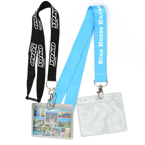 Promotional Wholesale Polyester Lanyard Fast Shipping Keychain Lanyards with Logo Custom