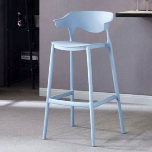 <span class=keywords><strong>Tabouret</strong></span> <span class=keywords><strong>de</strong></span> <span class=keywords><strong>bar</strong></span> moderne en métal pour l'extérieur, style <span class=keywords><strong>industriel</strong></span>, mobilier design moderne, <span class=keywords><strong>tabouret</strong></span> <span class=keywords><strong>de</strong></span> <span class=keywords><strong>bar</strong></span> empilable noir avec siège en PP - Product Image 4