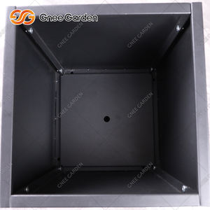 Cajas de macetas cuadradas personalizadas de acero Corten para macetas de flores para el hogar y el jardín - Product Image 3