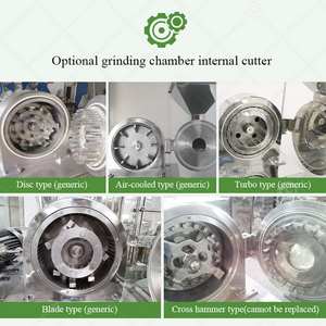 Molino Industrial de Grado Alimenticio para Cáscaras de Camarones Pequeñas, Máquina para Moler Raíces y Hierbas para Especias - Product Image 5