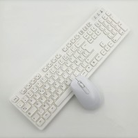 Ensemble clavier et souris sans fil russe, arabe, français, espagnol, portugais, danois, suédois, italien, allemand