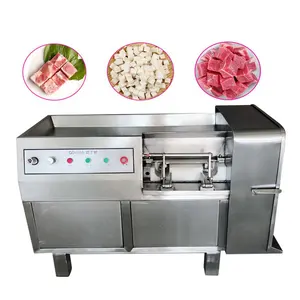 En çok satan dondurulmuş kanatlı et küp kesme makinesi et dicing kesme makinası