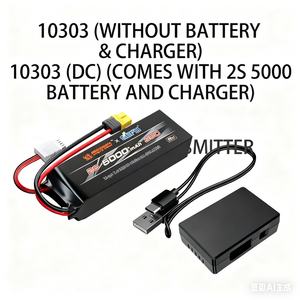 Voiture de rallye MJX 10303, voiture de sport plate 1:10, simulation brushless, coque magnétique, voiture télécommandée RC haute vitesse tout-terrain RTR - Product Image 2