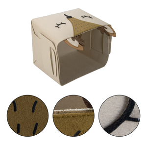 29*37*25Cm Foldable OEM DESIGN Multi Pockets <b>Felt</b> Backpack <b>Storage</b> Bag Insert Kids <b>Felt</b> Toy <b>Storage</b> - Product Image 3