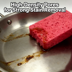 مصنع بيع بالجملة أطباق تنظيف المطبخ لوازم لب الخشب الإسفنج جلي - Product Image 3