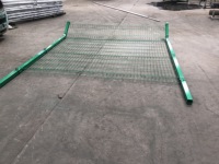 Panneaux de clôture en fil rigide de haute qualité, KeepSafe v Mesh 50, clôture pour chevaux en maille v, panneau en maille métallique robuste, clôture de sécurité