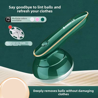 Nouvel appareil rechargeable en acier inoxydable pour l'élimination des boules de poils et des peluches, avec aspiration des cheveux et brosse à vêtements