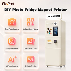 Machine de photomaton commerciale avec impression instantanée par aimant pour centres commerciaux - Product Image 2