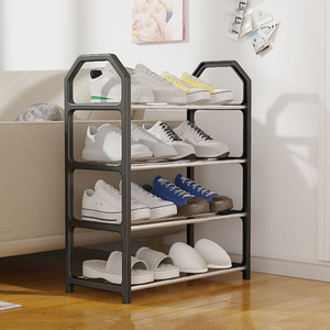 Factory Wholesale 4-Layer Multi-Functional Simple <b>Shoe</b> <b>Racks</b> Entrance <b>Door</b> Detachable Design Space-Saving Bedroom Storage <b>Racks</b> - Product Image 1