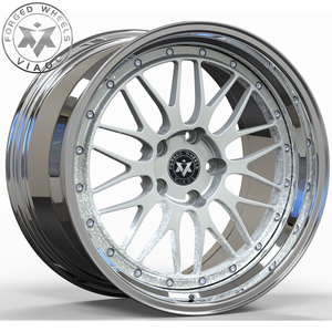 Viaol Jantes Lèvre Polie 5x112 <span class=keywords><strong>5x120</strong></span> 5x114.3 18 <span class=keywords><strong>19</strong></span> 20 21 Jantes en Alliage Forgé de 22 Pouces Jantes <span class=keywords><strong>LM</strong></span> pour BMW M8 M4Benz Jantes Sport - Product Image 6