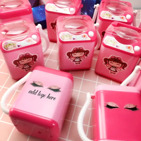Vison cils vendeur Mini Machine à laver sans cruauté 3D vison cils marque privée maquillage cils nettoyant cils Machine à laver les cils