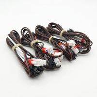 Câble de Rallonge Parallèle XH2.54 Pas 3P Mâle/Femelle pour Bande LED Intelligente/Double Température de Couleur en PVC