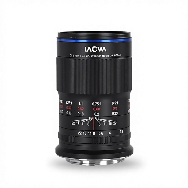 Laowa 52mm F2.8 Manual Focus Macro Lens for Flower and Insect Photography 2x Magnification Compatible with Fujifilm Camera