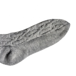 Calze da <span class=keywords><strong>donna</strong></span> a <span class=keywords><strong>stivale</strong></span> al ginocchio con stracotto in maglia sopra il ginocchio, calze calde Extra lunghe e spesse - Product Image 2