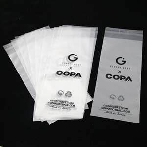 Trong suốt tái chế Grs <span class=keywords><strong>LDPE</strong></span> túi nhựa t Áo sơ mi bao bì en15343 tùy chỉnh tự dính túi nhựa với logo in ấn - Product Image 5