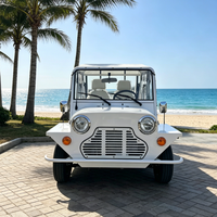 Voiture électrique Moke Beach Buggy 4 places, nouvelle conception, batterie lithium, certifiée EEC, 96V, version originale.