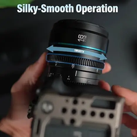 SIRUI-andador Nocturno De 16mm T1.2 75mm T1.2, APS-C De Gran Apertura, Lente De Cine S35 Para so Ny E Can sur RF Fuji X L M4/3,
