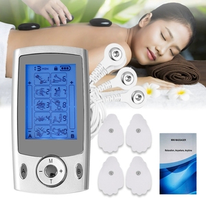 Máquina de terapia digital portátil Masajeador de pulso electrónico Dispositivo <span class=keywords><strong>TENS</strong></span> y <span class=keywords><strong>EMS</strong></span> para el dolor de cuello corporal - Product Image 5