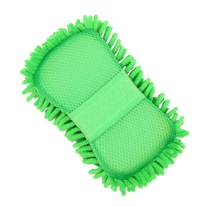 Best Selling Chenille Microfiber Car Wash <strong>Sponge</strong> with <strong>Handle</strong> <strong>Sponges</strong> &amp; Scouring Pads Window Cleaning Kits - Product Image 2