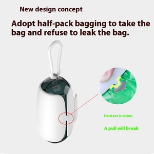 Best Factory Seller BIKO Bolsas desechables de alta calidad para caca de perro y gato con dispensador portátil - Product Image 2
