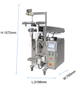 Bon marché Machine d'emballage manuelle verticale de sachets d'aliments feuilletés chips de banane machine d'emballage de petits grammes de collations aliments - Product Image 2