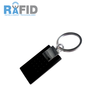 Etiqueta RFID 125KHz LF EM4305 T5577/13.56MHz HF F08 de Identificación Regrabable, Mini Llavero de ABS+Metal Resistente al Agua - Product Image 6