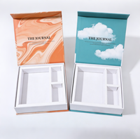 Boîtes de souvenirs personnalisées avec impression couleur rigide magnétique, emballages recyclables en carton rigide, boîte cadeau magnétique avec logo