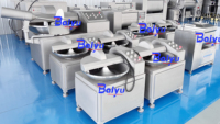 Machine à découper sous vide à grande vitesse Baiyu avec couteau SUS440C pour équipement industriel de transformation de la viande