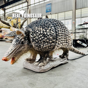 Modelo de Animal Extinto de la Era Glacial, <span class=keywords><strong>Armadillo</strong></span> Robótico Animatrónico Artificial - Product Image 1