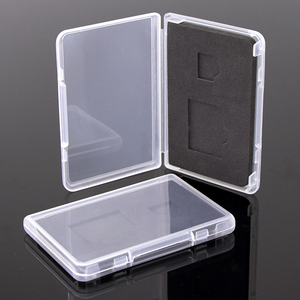 SUNSHING 14mm Single DVD Case with <b>SD</b> <b>Card</b> Holder Hard Plastic <b>SD</b> <b>Memory</b> <b>Card</b> Case Good Quality CF TF XD XQD SDHC <b>Card</b> Protector - Product Image 4