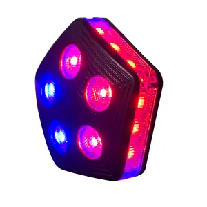 红色蓝色锥形火炬可充电旋转信标肩灯磁性汽车紧急闪光灯交通警示灯
