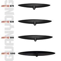 ART V2 879 AXIS Aile avant en fibre de carbone pour hydrofoil, aile haute performance pour le surf à foil