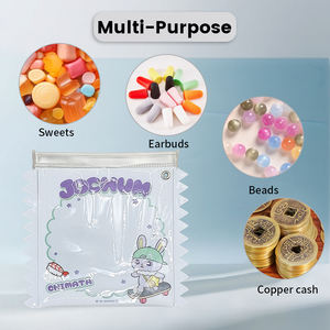 Pochette à fermeture éclair transparente de haute qualité avec option de logo personnalisé, sacs à badges transparents en TPU/PVC/EVA - Product Image 4