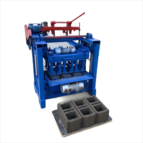 QT4-35B Hollow Cement Block Making Machine