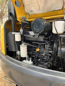 Motor Komatsu Usado, Excavadora de Orugas de Goma Komatsu PC56MR 5T |   Miniexcavadora Original Japonesa con Cucharón, Acoplador Rápido y Martillo Rompedor - Product Image 5