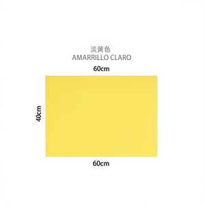Foglio di Schiuma EVA ILAN 60x40cm Giallo Chiaro Materiale per Artigianato - Product Image 2