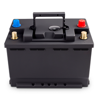 Baterai Lithium Penyimpanan Energi LiFePO4 12.8v 70Ah 820CCA Berkualitas Tinggi 3000 Siklus untuk Mobil, Golf Cart, dan Kapal