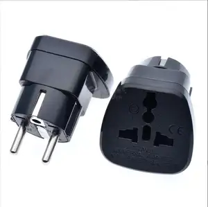 Europe Plug Adapter Apply To Germany, France, Indonesia, South Korea