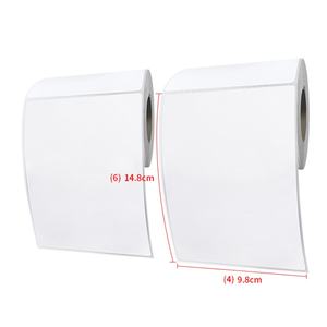 Étiquettes thermiques personnalisées vierges 4x6 pour expédition, rouleau géant auto-adhésif, prix usine - Product Image 6