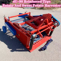 Arracheuse de pommes de terre 20 ~ 75hp Récolteuse de pommes de terre à une rangée Machine de récolte de pommes de terre à tringlerie à 3 points
