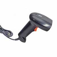 Escáner de Código de Barras USB con Cable 1D 2D de Alta Calidad, Lector QR Portátil con Sensor CMOS de Alta Precisión para Sistema POS, Garantía de 1 Año