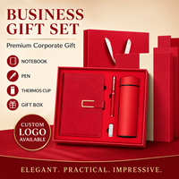 Promo Notebook A5 Custom dengan Pulpen, Cangkir Terisolasi, Souvenir Wisuda, Hadiah Gratis, Set Kotak Hadiah Perusahaan Bisnis