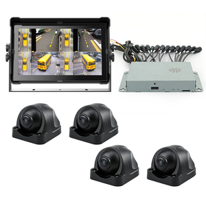Caméra ADAS DSM BSD AI MDVR 4CH, système de surveillance DVR à vue d'oiseau, 7/10/12,3 pouces pour camion de pompiers - Product Image 3