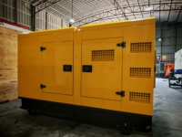 Groupe électrogène silencieux Weichai WP4.1 pour opérations industrielles, puissance de secours 100 kVA, 150 kVA, 200 kVA, 300 kVA, 60 Hz, avec capot silencieux