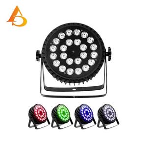 Luces LED Par Planas de Alta Calidad, 24 Unidades, 10w 15w 18w, RGBW y RGBWA UV - Product Image 4