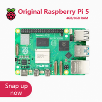 Raspberry Pi 5 Oficial Original, Cortex-A76, Linux, 2GB, 4GB, 8GB, 16GB, Placa Arm, Programación en Python, PCIe, Gigabit Ethernet, USB 3.0