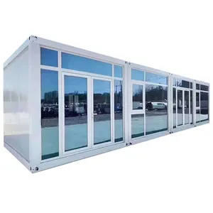 20ft 40ft Casa prefabricada móvil prefabricada Fábrica modular Aula Contenedor de vida Hogar con alta calidad