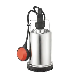 400W Stainless Steel Shell Electric Garden Sump Submersible Pump with float switch for agriculture