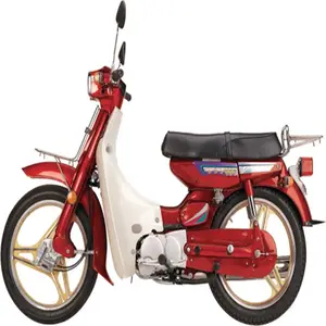 Zeer Goedkope 50cc Bromfiets 100cc 110cc 125cc Motor Hot Selling Duurzaam Welp Gebogen Balk Benzine Motorfiets Off-Road Voertuig